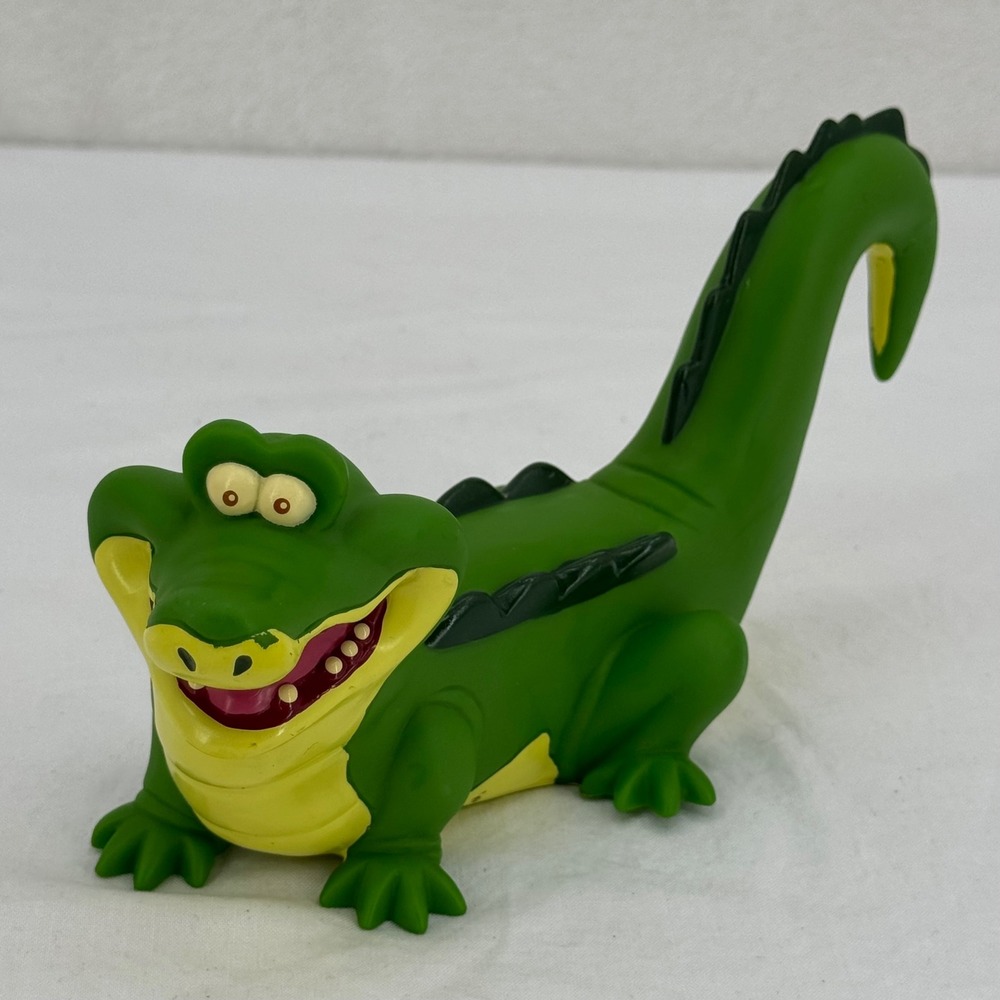 Vintage Disney Store Peter Pan Tick-Tock the Crocodile PVC Figurine Collectible